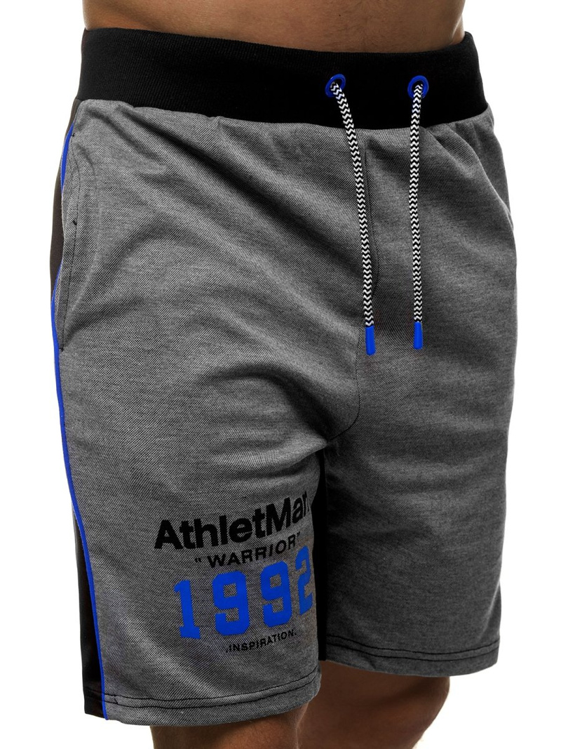 Spodenki męskie szare OZONEE JS/KK300183