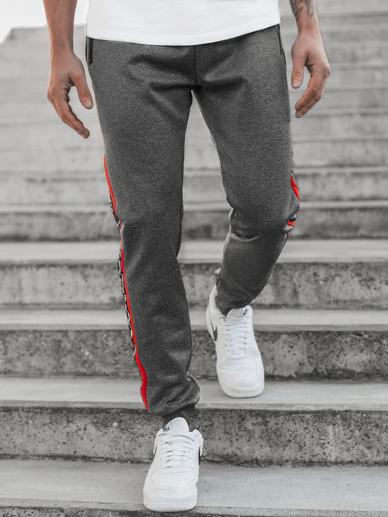 Штани спортивні чоловічі Графітові OZONEE JS/K20013SP