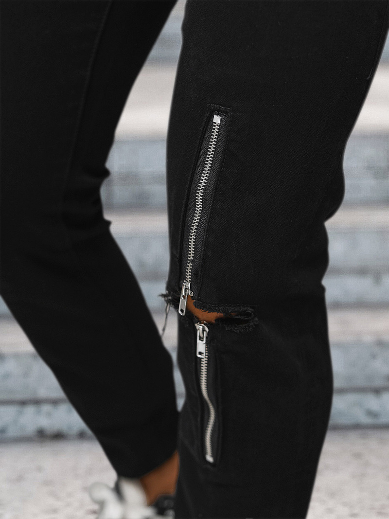 Чоловічі джинси Чорнi OZONEE NB/MP0087N