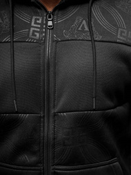 Чоловічий спортивний комплект чорний OZONEE JS/3C555