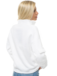 Жіноча Толстовка Бiла OZONEE JS/KSW2029