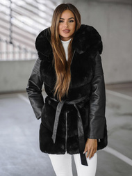 Куртка жіноча чорна OZONEE JS/11Z8090Z