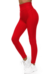 Legginsy damskie czerwone OZONEE JS/YW88024/5