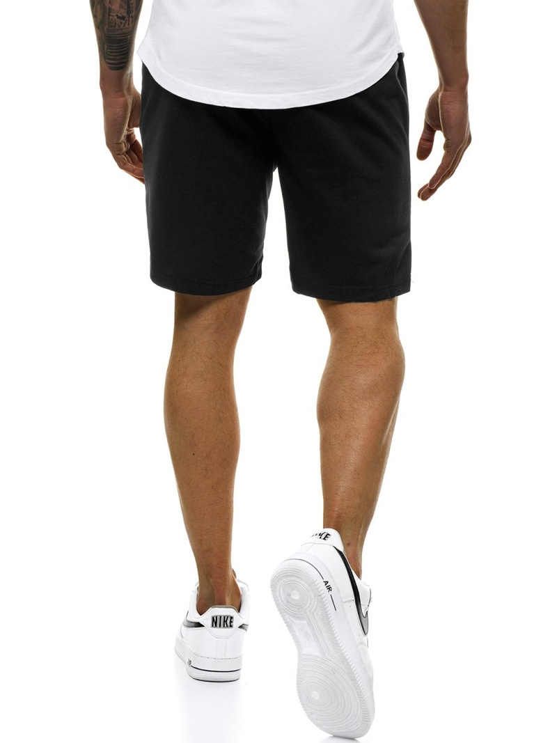 Spodenki męskie czarne OZONEE JS/XW51