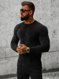 Bluza męska czarna OZONEE O/D7289