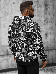 Толстовка чоловіча чорна OZONEE JS/8B1150/1