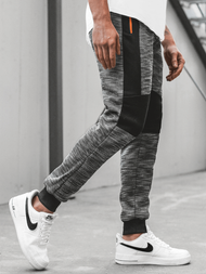 Штани спортивні чоловічі Графітові OZONEE JS/K60017