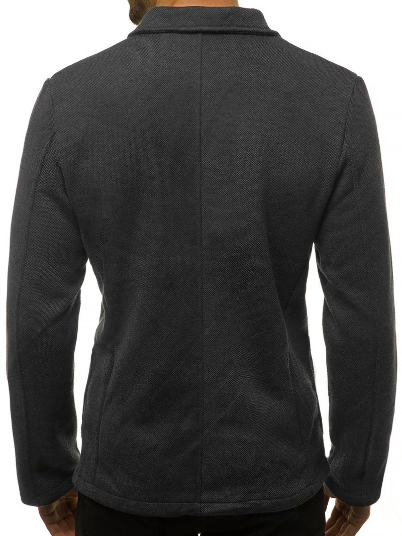 Marynarka męska czarna OZONEE O/7308Z