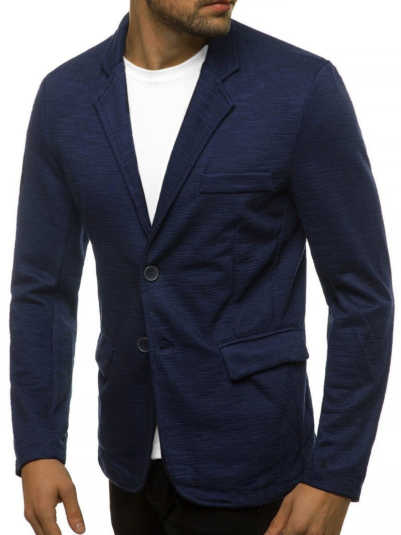 Marynarka męska granatowa OZONEE O/7301Z