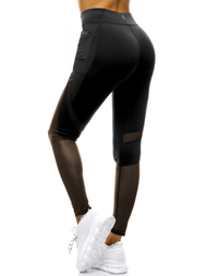 Legginsy damskie czarne OZONEE O/54379