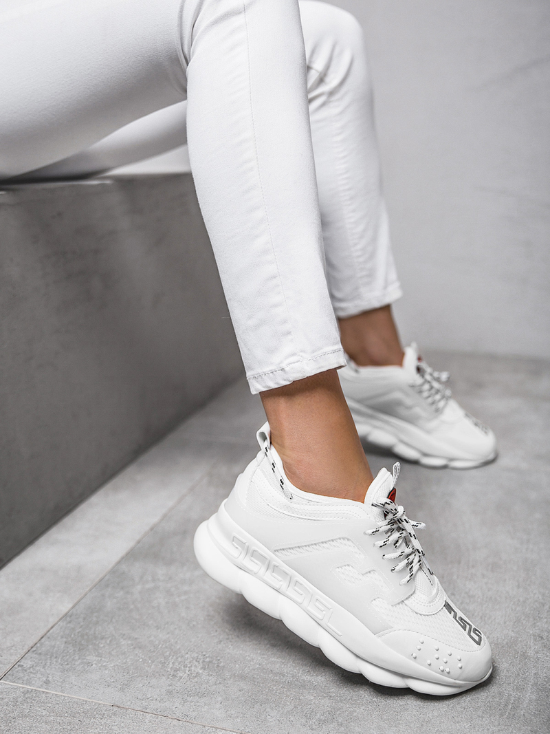 Sneakersy damskie białe OZONEE G/2021