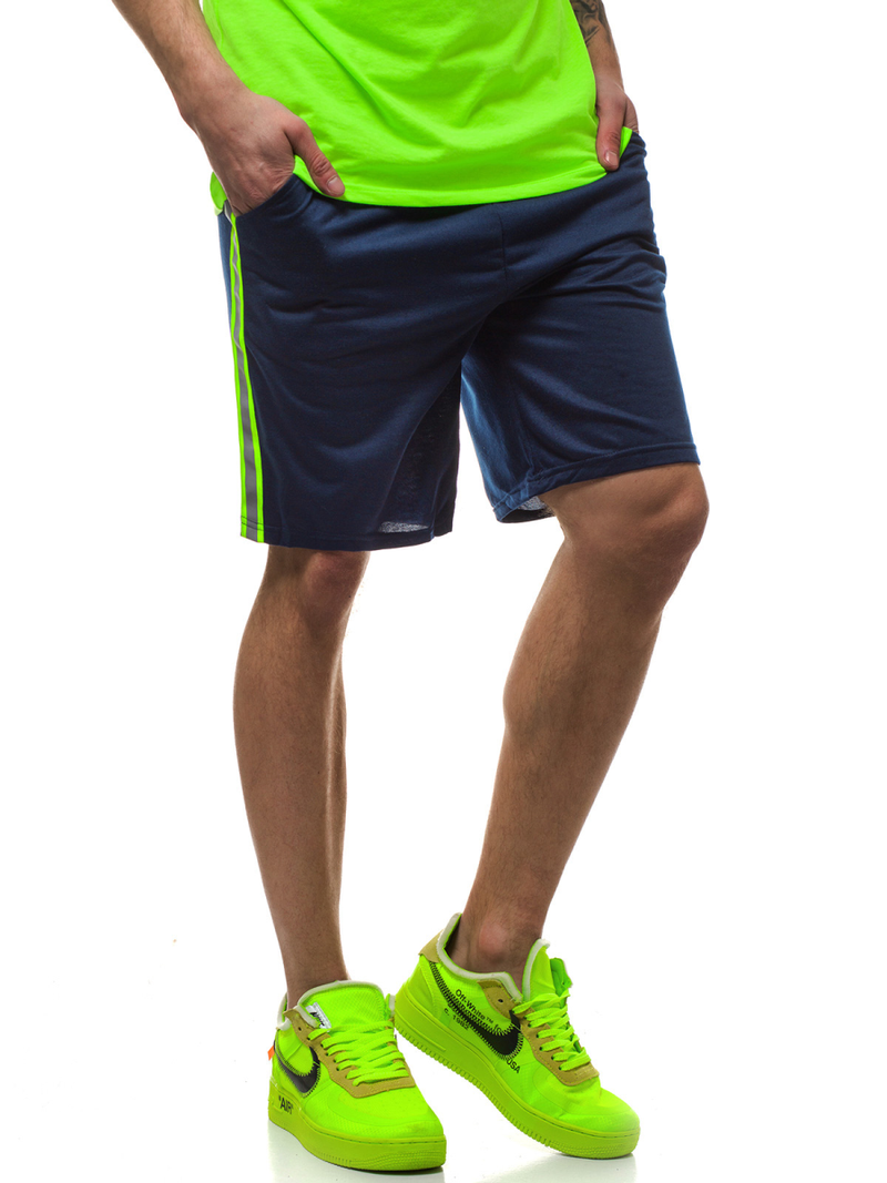 Spodenki męskie granatowe OZONEE JS/KS2505