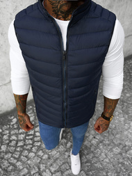 Kamizelka męska pikowana granatowa OZONEE N/7133