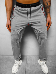 Spodnie dresowe męskie szare OZONEE JS/68K10328