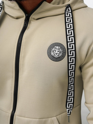 Спортивний костюм чоловічій Бежева OZONEE O/LN11887