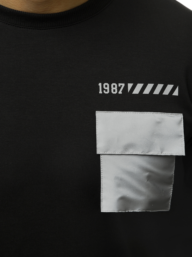 Bluza męska czarna OZONEE MACH/20373Z