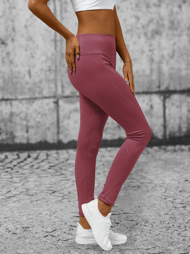 Legginsy damskie różowe OZONEE O/YY9270