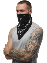 Bandana męska czarna OZONEE BND101