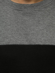 Bluza męska grafitowa OZONEE JS/JZ11039Z