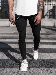 Чоловічі джинси Чорнi OZONEE DP/0038