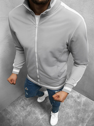 Bluza męska rozpinana szara OZONEE O/2126Z