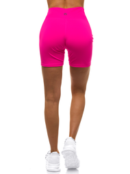 Spodenki dresowe damskie fuksja OZONEE O/54548