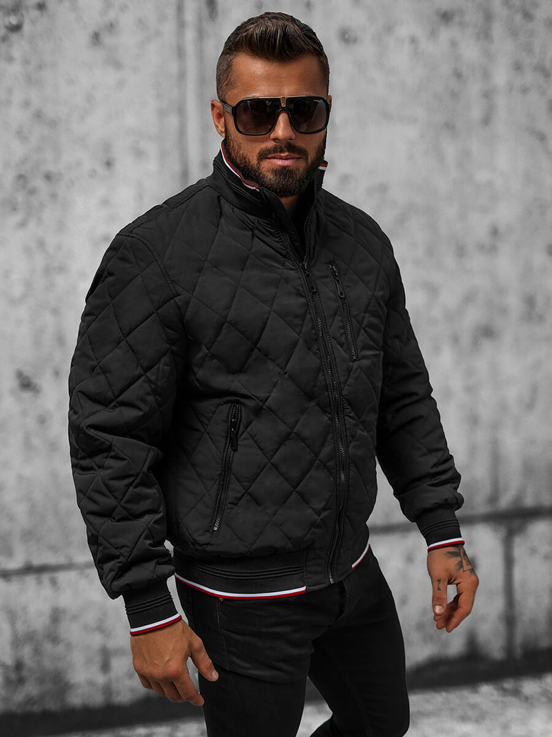 Куртка чоловіча Чорна OZONEE JS/5M3109/392