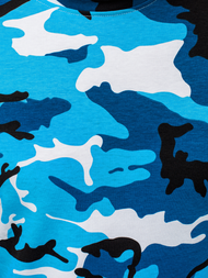 T-Shirt męski jasno-niebieski OZONEE JS/S807