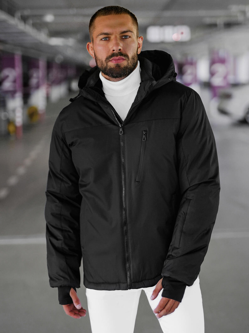 Куртка Чоловіча Чорна OZONEE JS/91M9901/392