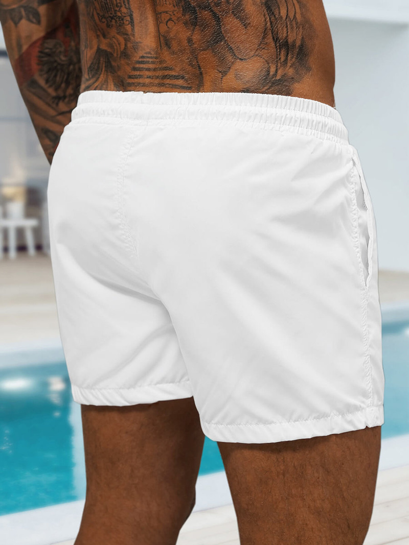 Spodenki kąpielowe męskie białe OZONEE O/22205001