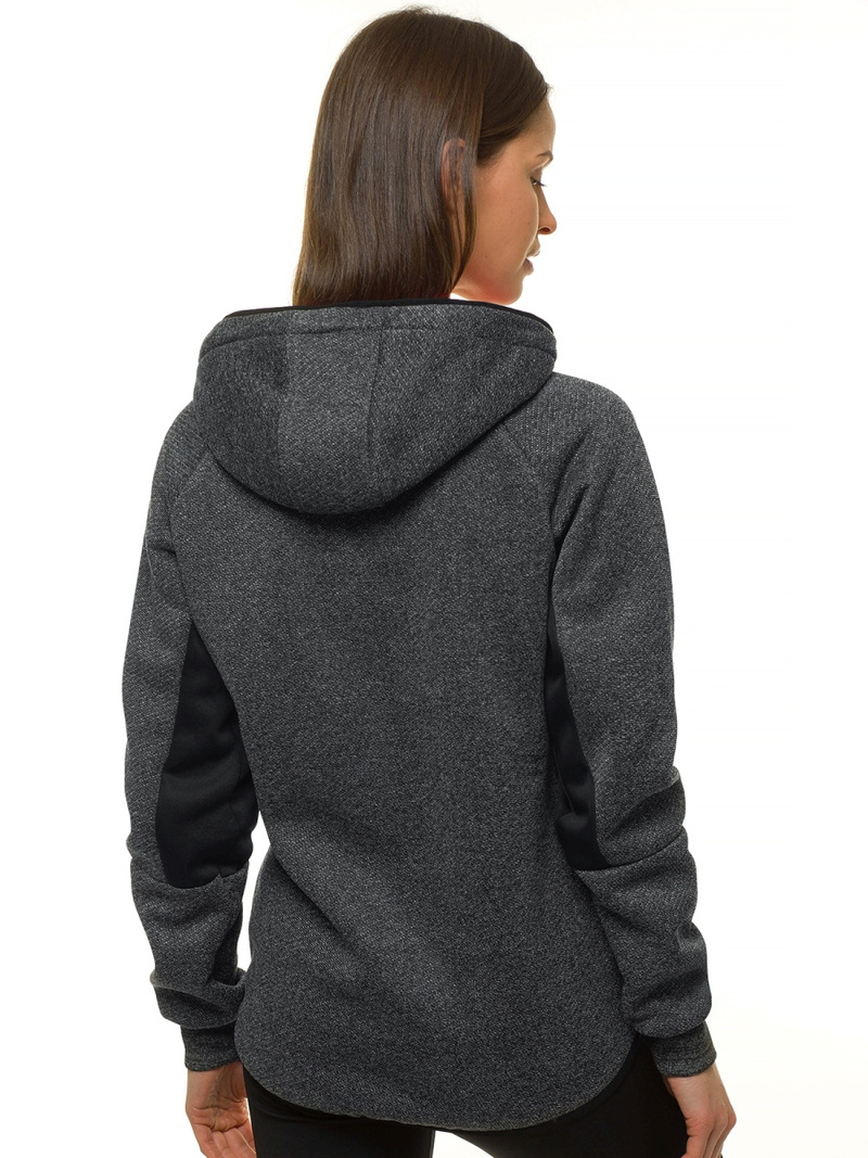 Kurtka damska czarna OZONEE JS/KSW4002