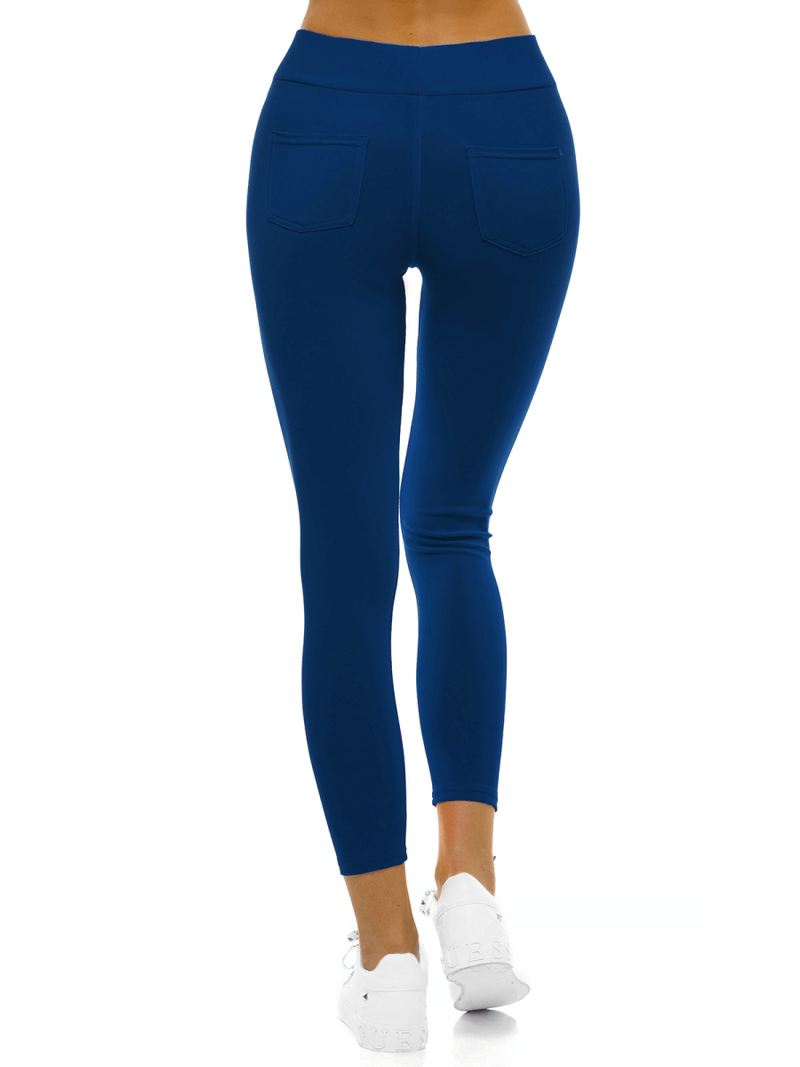 Legginsy damskie niebieskie OZONEE JS/YW01055/A9