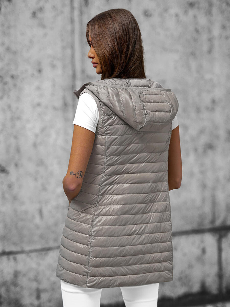 Стьобаний жіночий жилет ciра OZONEE O/H903