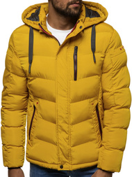 Kurtka zimowa męska camelowa OZONEE JB/JP1180