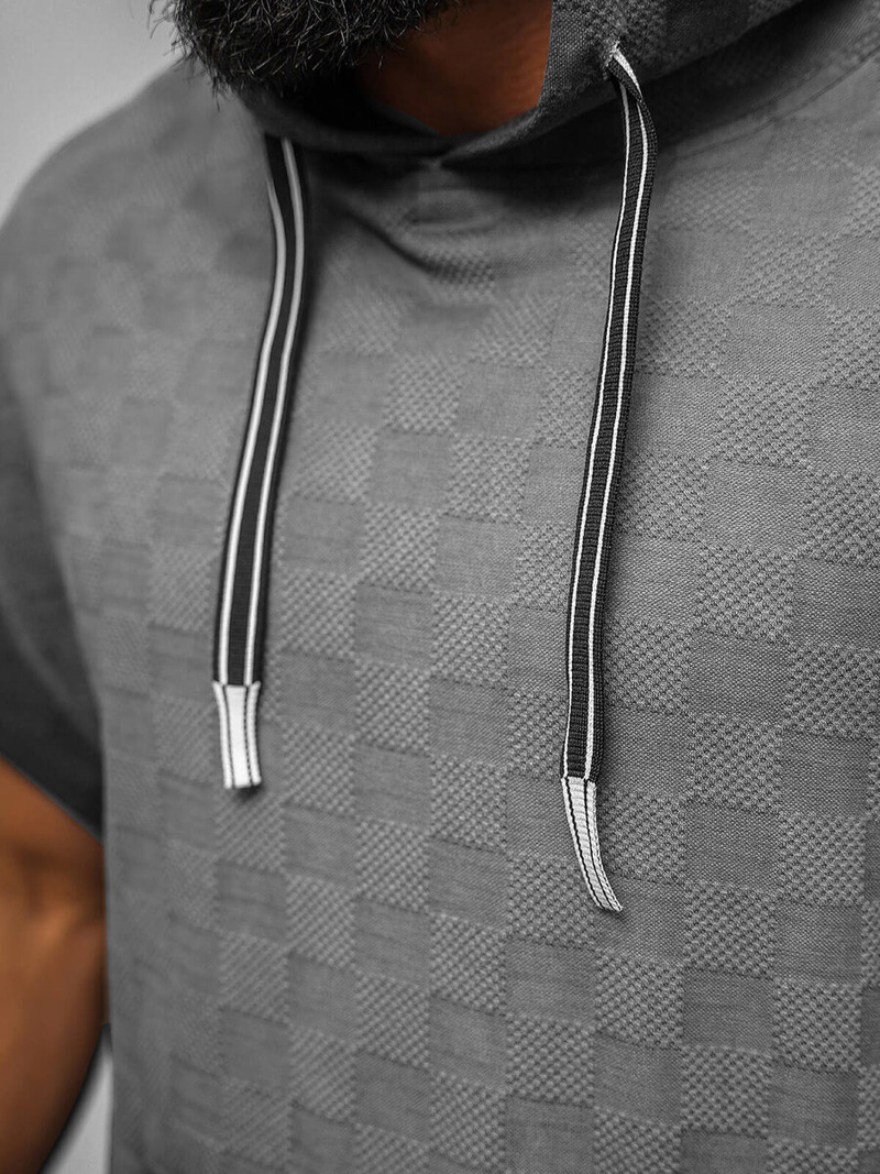 Komplet dresowy męski czarny OZONEE O/3C113/9