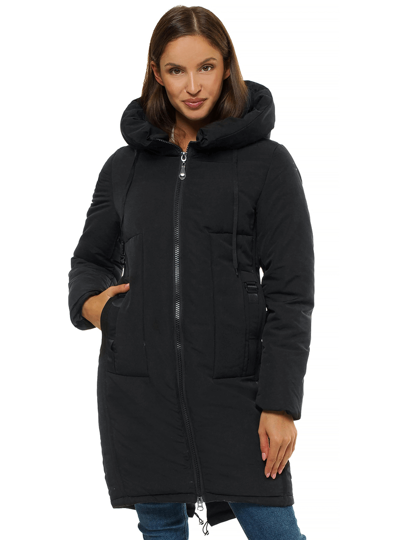 Куртка жіноча чорна OZONEE O/TY033/1/21