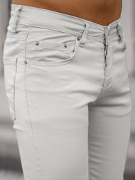 Spodnie jeansowe męskie szare OZONEE E/5194/01