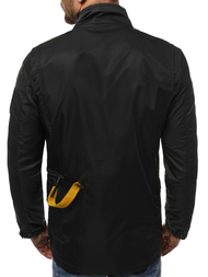 Куртка демicезонна чоловіча Чорна OZONEE O/99237