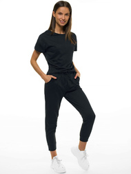 Жіночий спортивний костюм з двох частин Чорнi OZONEE O/MB1002/21