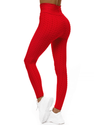 Legginsy damskie czerwone OZONEE JS/YW88024/5