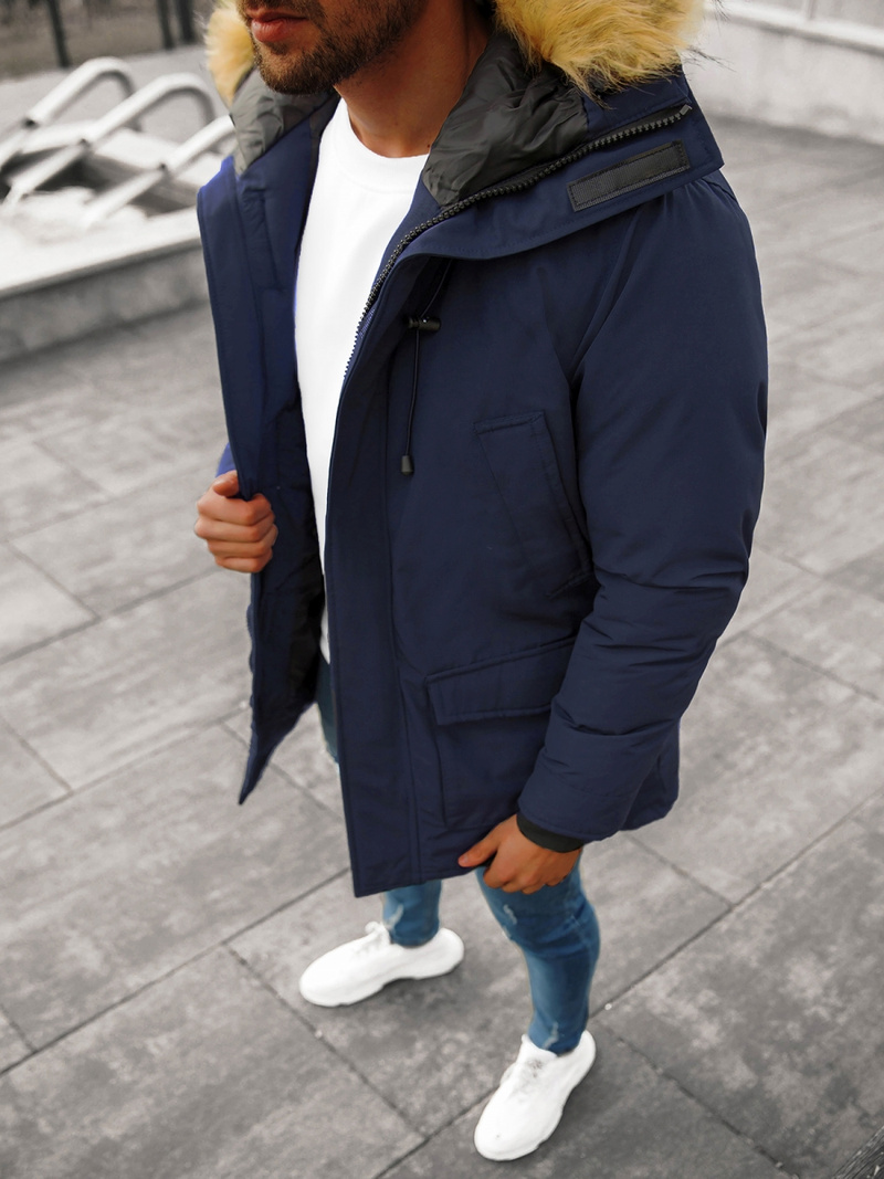 Куртка чоловіча Темно-Синя OZONEE JB/JP1173/2Z