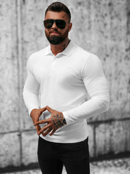 Longsleeve męski biały OZONEE O/B263