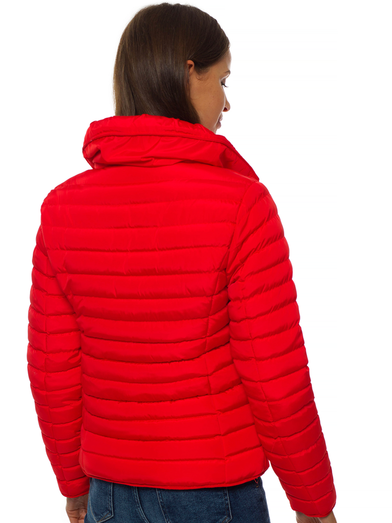 Kurtka przejściowa damska czerwona/2 OZONEE JS/M23063/8