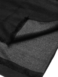 Чоловічий шарф чорний OZONEE JS/YW08005/1