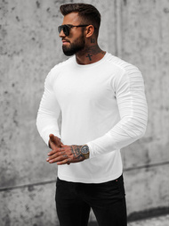 Longsleeve męski biały OZONEE O/B262