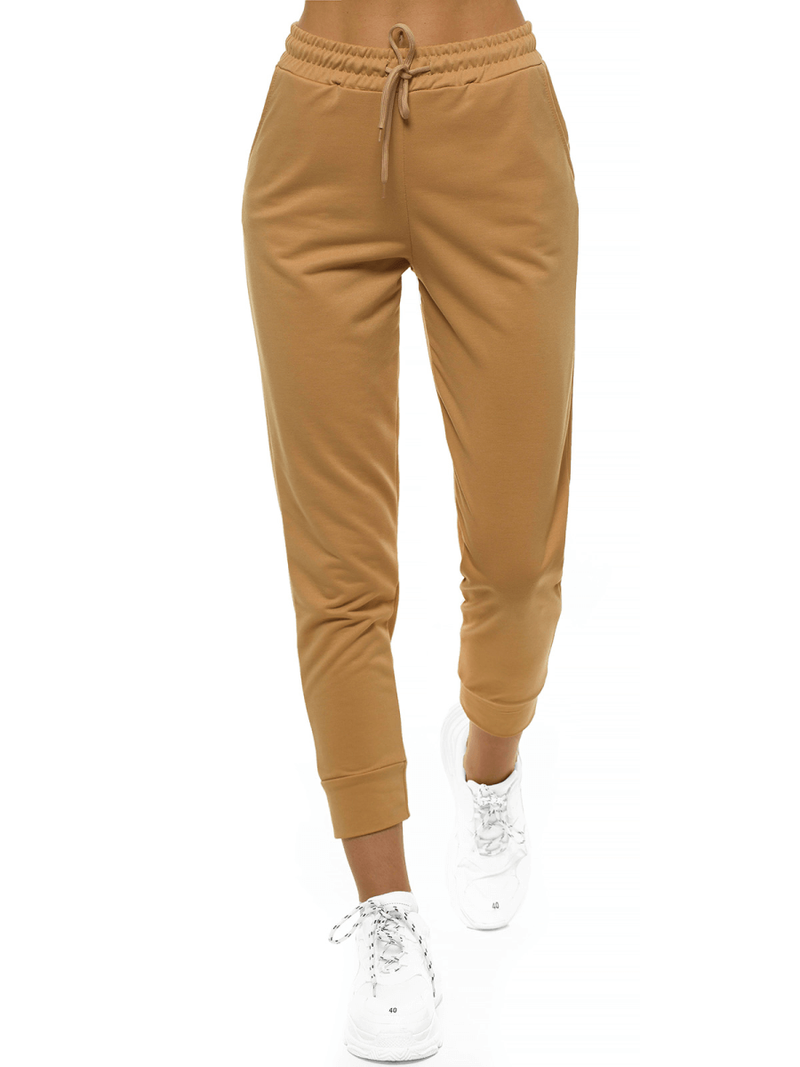 Спортивні штани жіночі Бежевi OZONEE O/MB2002/21