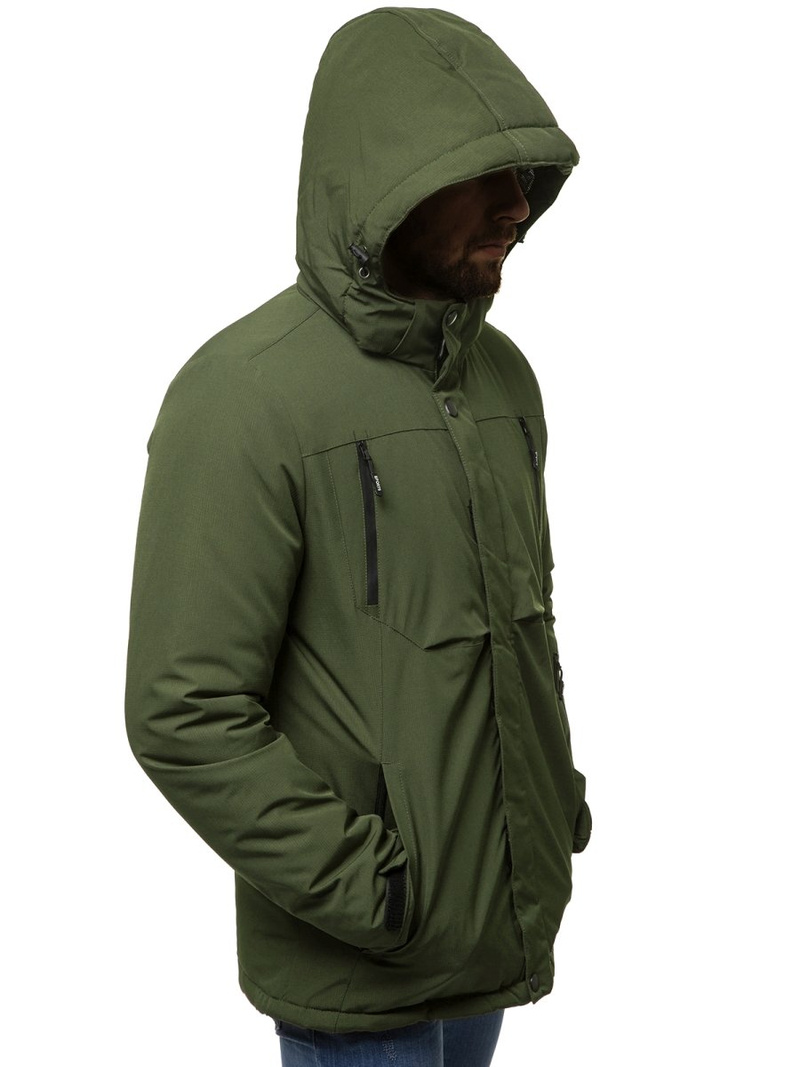 Kurtka zimowa męska khaki OZONEE O/9802