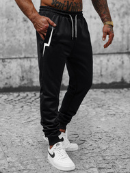 Штани Cпортивні Чоловічі Чорнi OZONEE JS/8K165