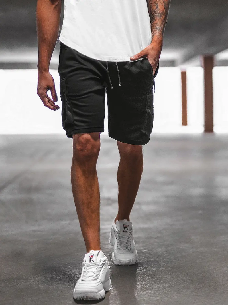 Шорти Чоловічі Чорнi OZONEE O/WW20015/1