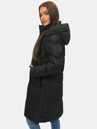 Куртка жіноча чорна OZONEE JS/M735/392